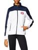 NHL New York Islanders Women's Play Maker Track Jacket, Small, White view 1