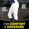 3N2 Women's Softball Pants NuFit Knickers - Inch Belt Loops (Charcoal, XXL) view 4