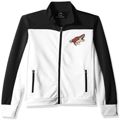 NHL Arizona Coyotes Women's Play Maker Track Jacket, Medium, White