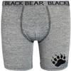 Black Bear Boys Underwear  4 Pack Long Leg Performance Compression Boxer Briefs (4-18), Size Memium (8/10), Black, Green, Grey, Orange view 4