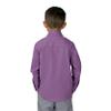 Spring Notion Big Boys' Long Sleeve Dress Shirt 6 Dusty Purple view 3