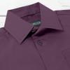 Spring Notion Big Boys' Long Sleeve Dress Shirt 6 Dusty Purple view 4