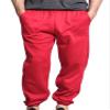 Men's Elastic Cuff Fleece Sweatpants - HILLSP - Red - 2X-Large view 1