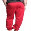 Men's Elastic Cuff Fleece Sweatpants - HILLSP - Red - 2X-Large view 3