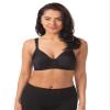 Leading Lady Women's Cool Fit Underwire Nursing Bra, Black, 40DD view 1