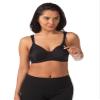 Leading Lady Women's Cool Fit Underwire Nursing Bra, Black, 40DD view 2