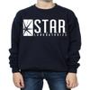 DC Comics Boys The Flash Star Labs Sweatshirt 5-6 Years Navy Blue view 4
