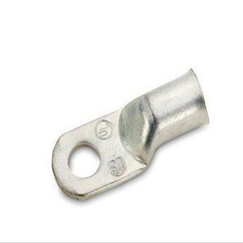Crimp Supply 1 AWG Tinned Seamless Marine Lugs, 1/2" Post, 5 Pack