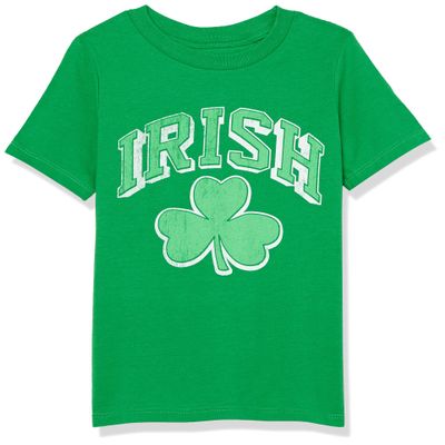 The Children's Place Baby Boy's 3502 Short Sleeve Fashion T-Shirt Shirt, Greenacres 9945, 3T