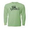Denali Performance Mens UPF 50+ ProtectUV Mega Solar Long Sleeve T-Shirt with Denali Sailfish Logo view 1