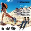 Equipeak Collapsible Folding Hiking & Trekking Sticks - 7075 Aluminum Lightweight Foldable Hiking Poles with Cork Grip & Foam Handle, Travel Trekking Poles for Balance Support for Seniors, Women & Men view 2