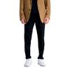 Haggar Men's Premium No Iron Khaki Straight Fit & Slim Fit Flat Front Casual Pant, Solid Black, 36W x 34L view 1