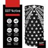 GOT Headband American Flag Face Mask - Sun Wind Dust Protection Reusable Mask for Men & Women - Works as Neck Gaiter, Headwear, Balaclava - Ski ATV Riding Mask (American Flag) view 3