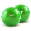 Yes4All Soft Weighted Toning Ball Smooth 4lb Pair (4lbs x2) - Green view 1