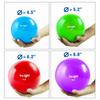 Yes4All Soft Weighted Toning Ball Smooth 4lb Pair (4lbs x2) - Green view 2