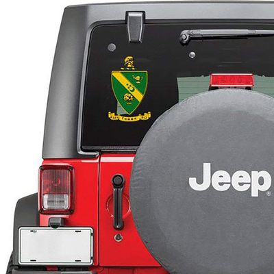 Alpha Gamma Rho Large Greek Color Crest Decal - Up to 12 Inch Tall