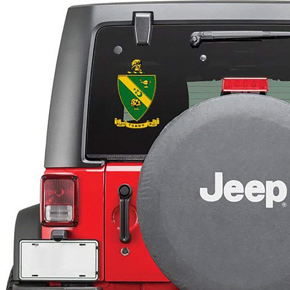 Alpha Gamma Rho Large Greek Color Crest Decal - Up to 12 Inch Tall