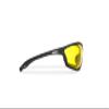 Bertoni Prescription Sports Sunglasses with Optical Clip & 100% UV Protection Windproof Antifog Lens AF100 Italy (yellow) view 3