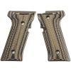 StonerCNC Full Checker G10 Grips Designed to Fit Beretta Vertec & M9A3 Will Fit Vertec Series (Earth Camo) view 1