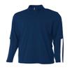 A4 Mens League 1/4 Zip Jacket, 2XL, Navy/White view 1