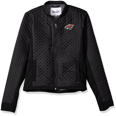 Touch by Alyssa Milano Adult Women NHL Minnesota Wild, Small, Black