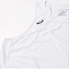 ASICS Team Sweep Singlet, White/White, 3X-Large view 3