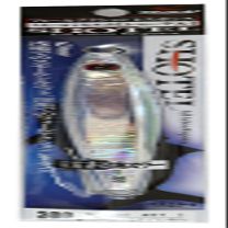 shaut! Metal Jig Shortel 10.6 oz (300 g), Border & Oil Holo #37 147SO Lure