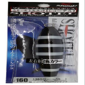 shaut! Metal Jig Shortel 5.6 oz (160 g), Grout Dot Black Zebra #59 138SO Lure