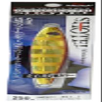 shaut! Metal Jig Shortel 8.8 oz (250 g), Red Gold Pink Zebra #51 (RGPZ) 140SO Lure
