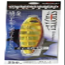 shaut! Metal Jig Shortel 8.8 oz (250 g), Red Gold Pink Zebra #51 (RGPZ) 140SO Lure