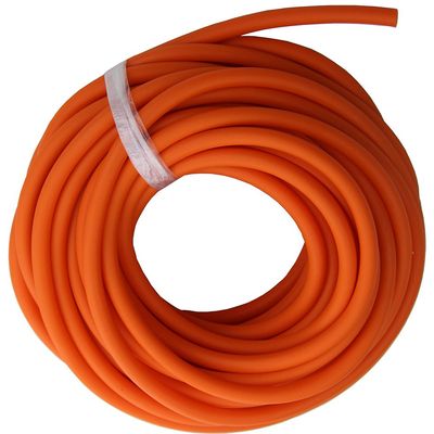 2x5mm Natural Rubber Latex Band for Slingshot Catapult Outdoor Hunting Replacement 10 Meters, May Have a Joint, Not a Continuous One (Orange)