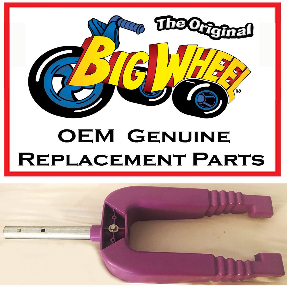 Purple FORK for The Original Big Wheel HOT CYCLE, Original Replacement Parts