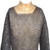 Chainmail Shirt Armor 9 MM Flat Riveted with Washer Medieval Armour SCA ABS (X-Large) view 1