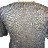 Chainmail Shirt Armor 9 MM Flat Riveted with Washer Medieval Armour SCA ABS (X-Large) view 2