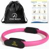 ProBody Pilates Fitness Circle  14 Inch Pilates Ring for Yoga and Other Workouts, Focusing on Toning Inner Thighs, Arms, Core and Back, at Home Pilates Equipment (Pink) view 1