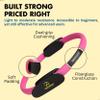 ProBody Pilates Fitness Circle  14 Inch Pilates Ring for Yoga and Other Workouts, Focusing on Toning Inner Thighs, Arms, Core and Back, at Home Pilates Equipment (Pink) view 4