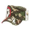 TOP HEADWEAR Distressed Style Adjustable Cadet Hat - Camouflage Ribbon view 2