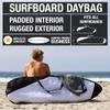 Ho Stevie! Surfboard Bag - Zippered Daybag - Fits All Shapes of Surfboards - Foam Padding and Durable Cover - Comfortable Shoulder Strap (8'0") view 2