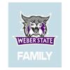 Weber State Decal view 1