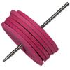 TOFL Baseball Glove Lace Kit with Needle | Six Laces, 72" Long Each Plus Needle | Pink view 2