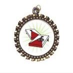 Cornhole Neck Medal (RB156, BRONZE)