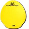Waveline Wood Skimboard - Bright Neon Color Skim Boards (Yellow, 36") view 1
