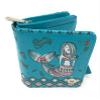 Shag Wear Mermaid Garden Small Zipper Women's Wallet (Teal) view 1