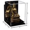 Better Display Cases Versatile Acrylic Display Case - Small Rectangle Box with Mirror, Wall Mount and Black Risers 8" x 8" x 8.5" (A015-BR) view 2