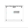 Better Display Cases Versatile Acrylic Display Case - Small Rectangle Box with Mirror, Wall Mount and Black Risers 8" x 8" x 8.5" (A015-BR) view 3
