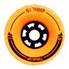 MBS All-Terrain Skateboard Wheels - Orange view 2