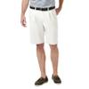 Haggar Men's Cool 18 Pro Classic Fit Stretch Solid Pleat Front Short, white, 34 view 1