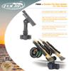Folbe Double Storage Fly Rod Holder/Rack with Side Wall Mount view 2