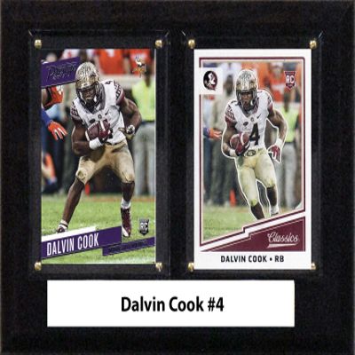 6"X8" Dalvin Cook Florida State Seminoles Two Card Plaque