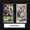 6"X8" Dalvin Cook Florida State Seminoles Two Card Plaque view 1